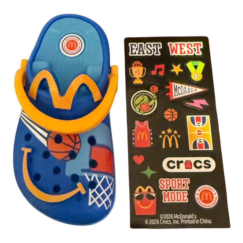 2026 McDonald’s Crocs Happy meal toy number 2 Still in box